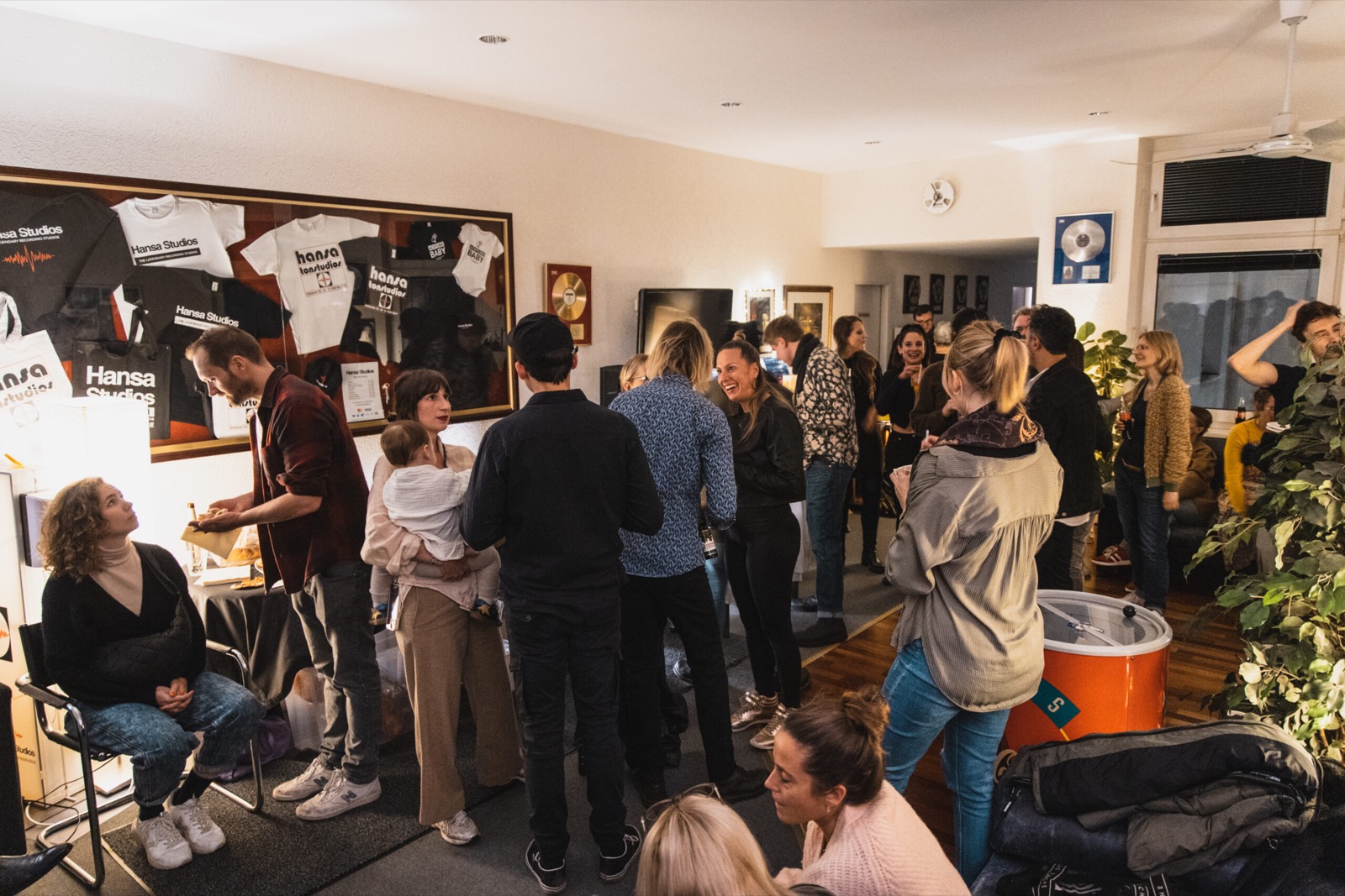 Record Release in den Hansa Studios